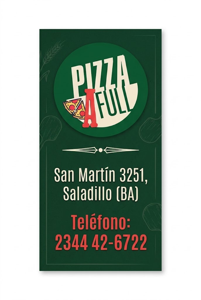 pizza a full