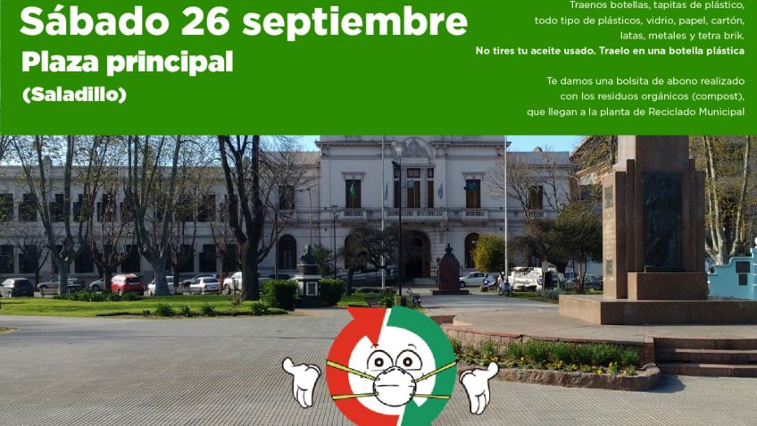Este sábado tendremos una nueva jornada de Ecocanje